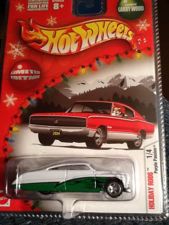 Purple Passion - Holiday Hot Rods toy car collectible - Main Image 1