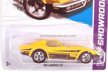 Corvette / 1969 - 2013 HW Showroom toy car collectible - Main Image 2