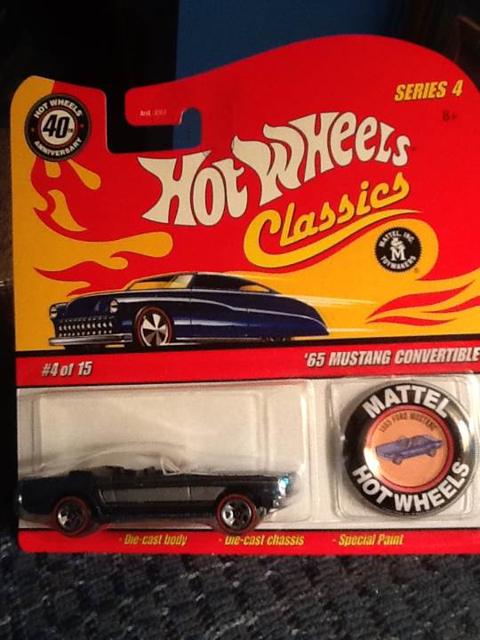 65 Mustang Convertible - Classic 4 toy car collectible - Main Image 1