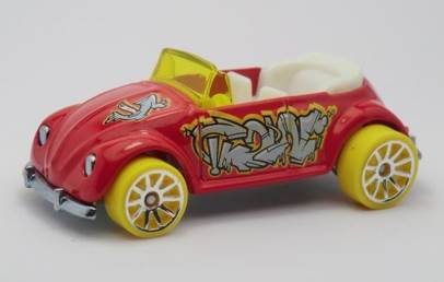 Volkwagen Beetle - HW City toy car collectible - Main Image 2