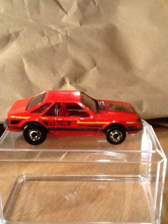 Turbo Mustang - Hot Wheels Hot Ones toy car collectible - Main Image 1