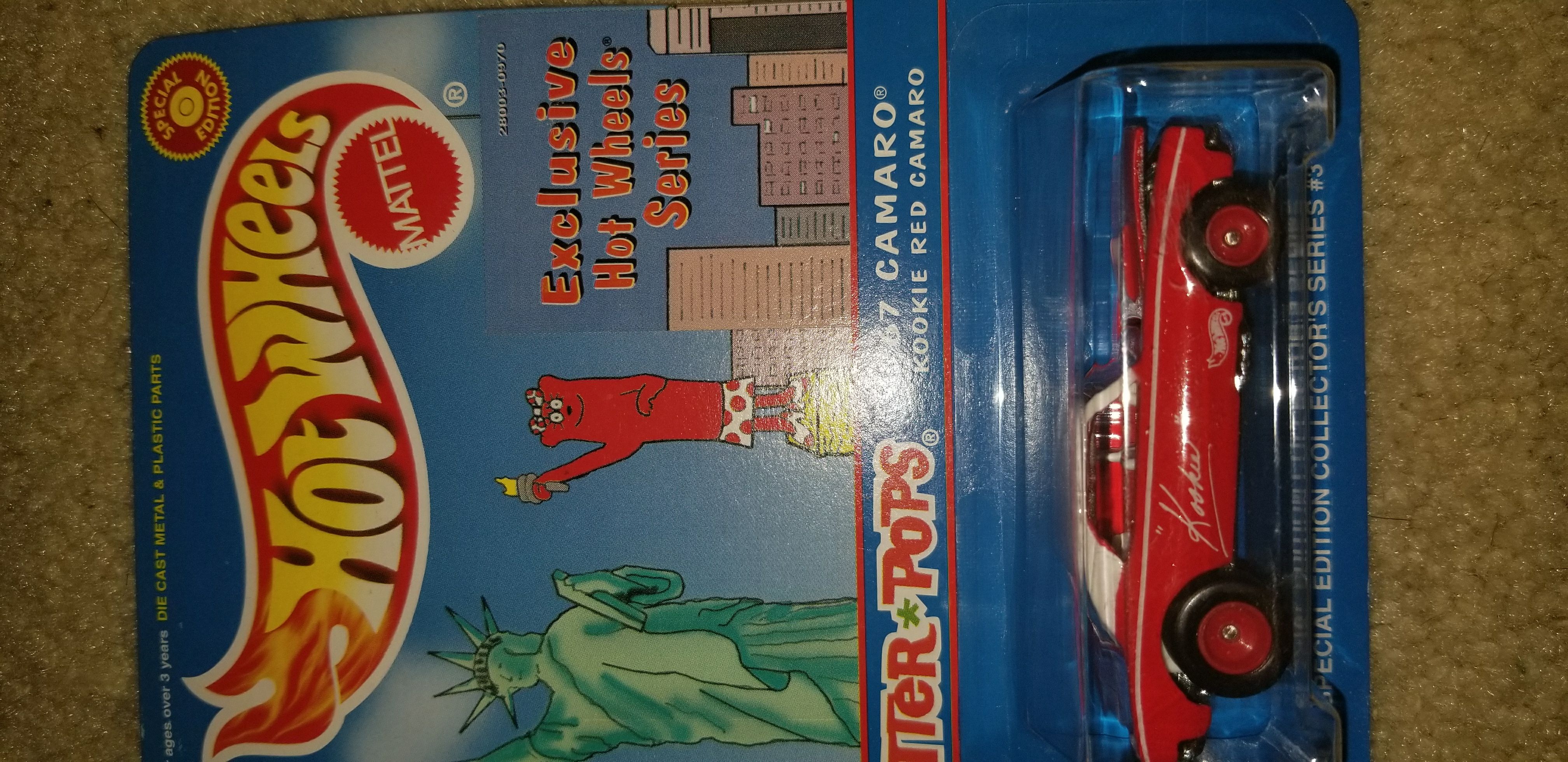 ’67 Camaro - 2001 HW Otter Pops toy car collectible - Main Image 1