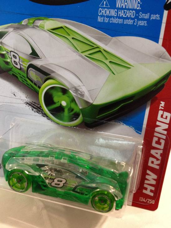 Split Decision - 2013 HW Racing - X-Racers toy car collectible - Main Image 2