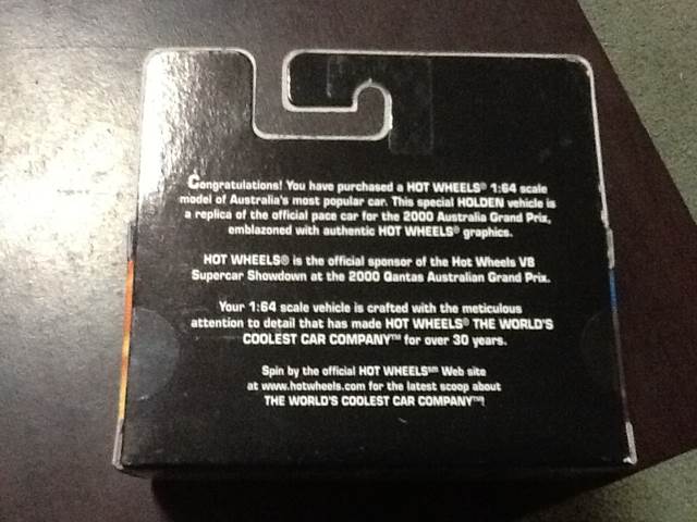 Holden Pace Car - 2000 - 100% Hot Wheels toy car collectible - Main Image 2