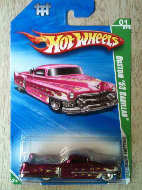 Treasure Hunt Super 1953 Custom Cadillac - Treasure Hunt toy car collectible - Main Image 1