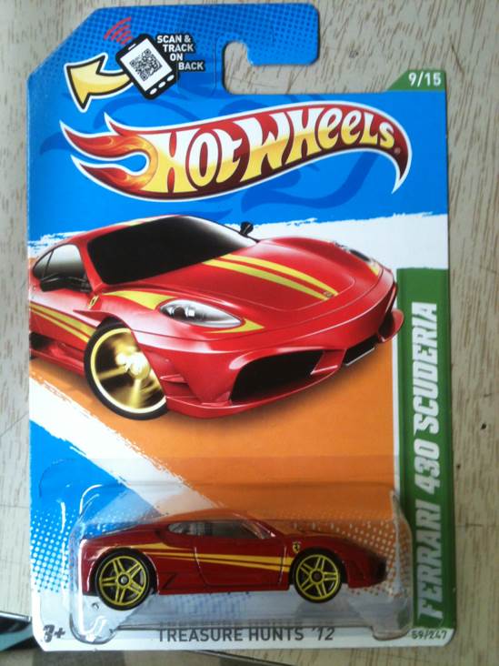 2012 Reg Treasure Hunt - 2012 Reg Treasure Hunt Series toy car collectible - Main Image 1