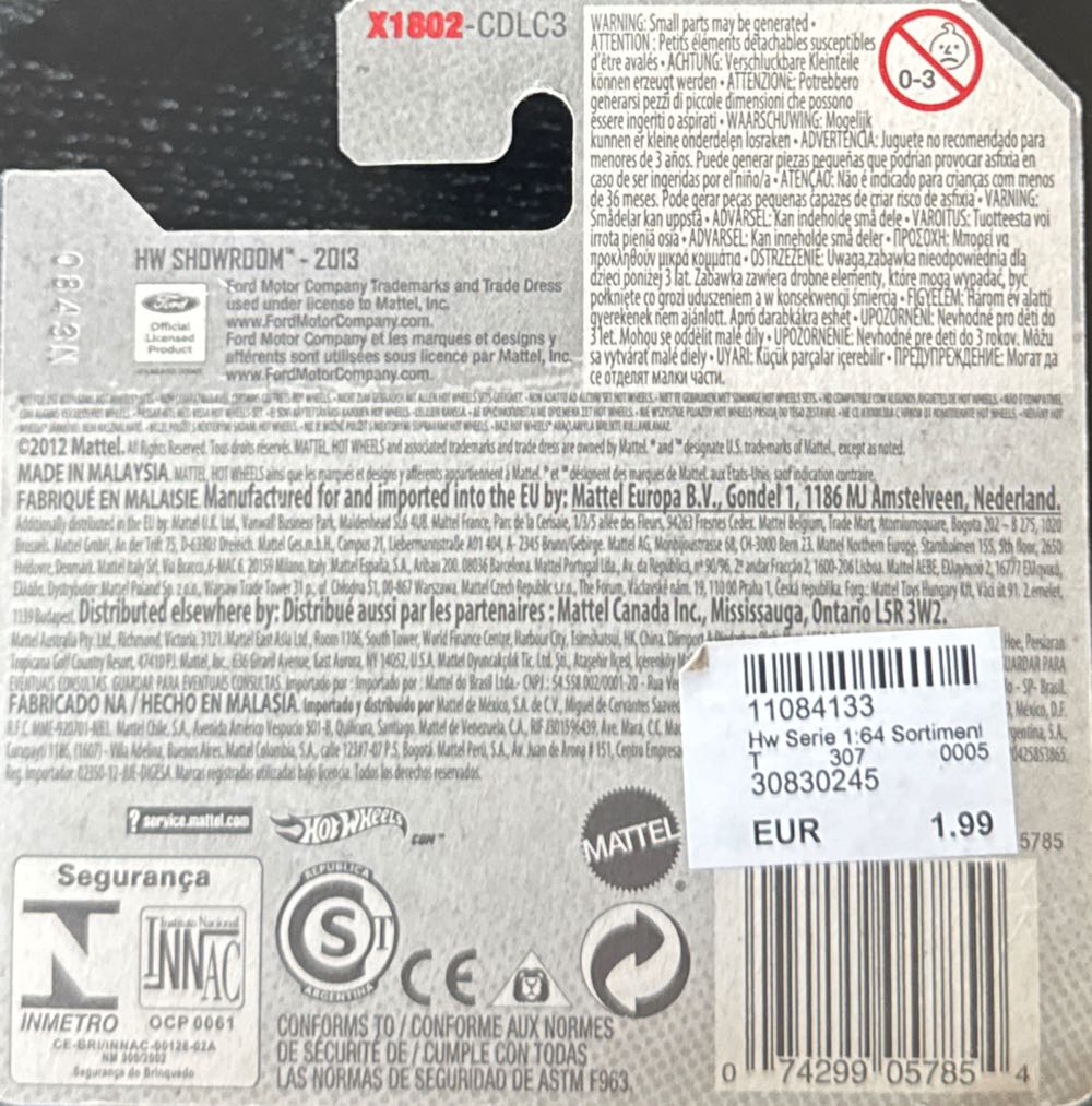 ’71 Mustang Boss 351 - HW Showroom toy car collectible - Main Image 3