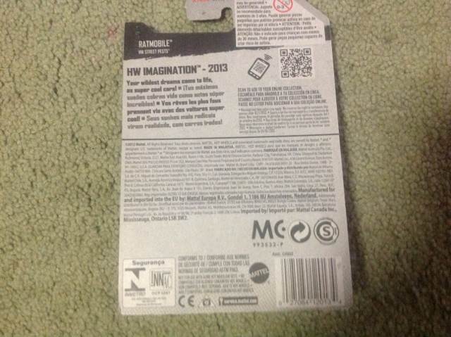 Ratmobile - HW Imagination toy car collectible - Main Image 2