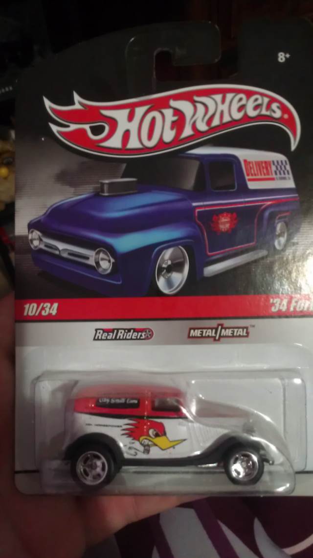 ’34 Ford - Hot Wheels Delivery toy car collectible - Main Image 1