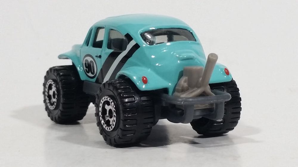 Volkswagen Beetle 4x4, Teal, #90 - MBX Mountain II toy car collectible - Main Image 3