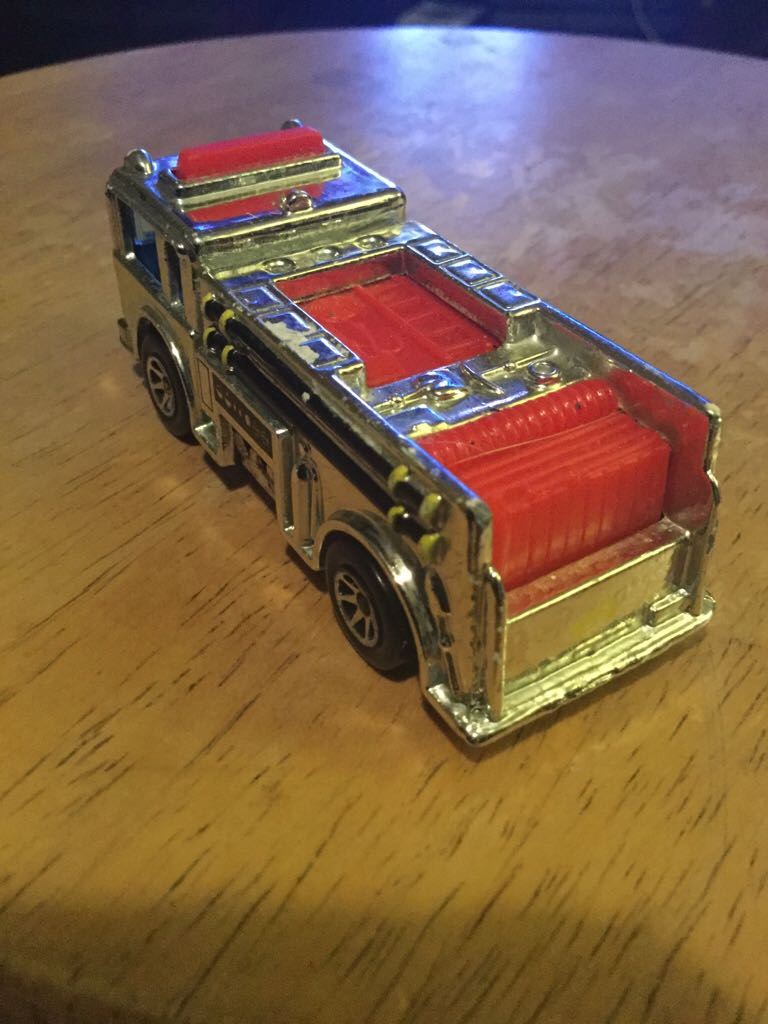 Fire Rescue Truck  toy car collectible - Main Image 2