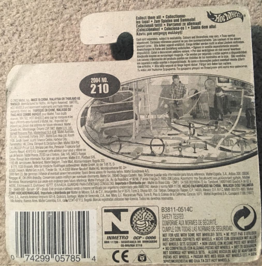 Slideout - 2004 Wastelanders toy car collectible - Main Image 2