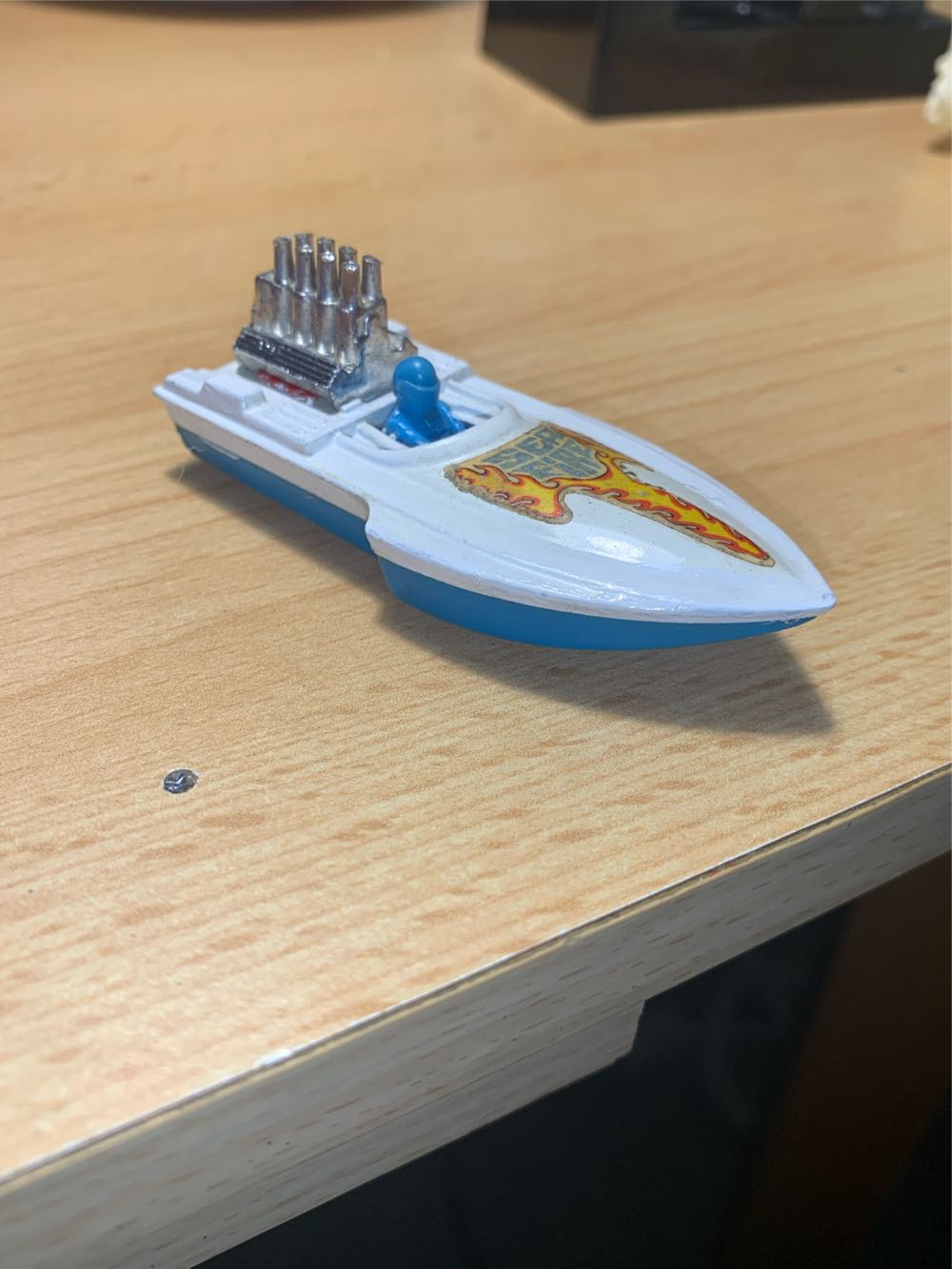 No. 5 Seafire • Seafire  - Matchbox 1-75 • Matchbox Superfast 1975 Blister Card (USA) toy car collectible - Main Image 2