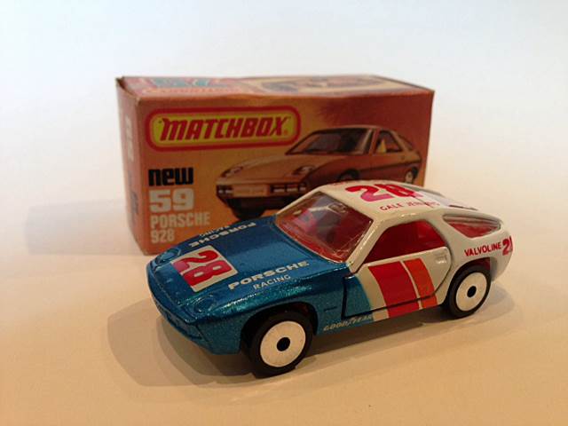 Porsche 928 - MBX LASER WHEELS toy car collectible - Main Image 1