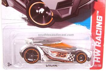 Chicane - 2013 HW Racing -Super Chromed toy car collectible - Main Image 1