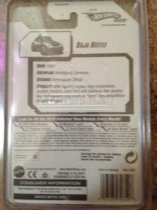 Baja Beetle 2010 Treasure Hunt - 2010 Treasure Hunt toy car collectible - Main Image 2