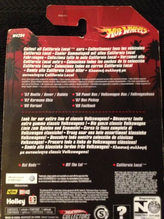 ’52 Beetle/Kever/Bubbla - Rat Rods toy car collectible - Main Image 2