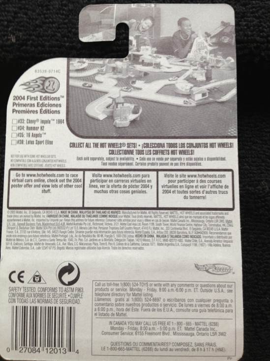 16 Angels - 2004 - First Editions toy car collectible - Main Image 2