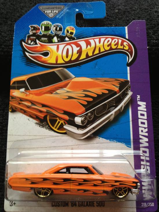 Custom ’64 Galaxie 500 - Heat Fleet toy car collectible - Main Image 1