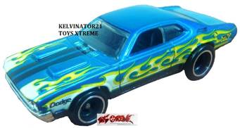 ‘71 Dodge Demon - HW Workshop - Heat Fleet toy car collectible - Main Image 2
