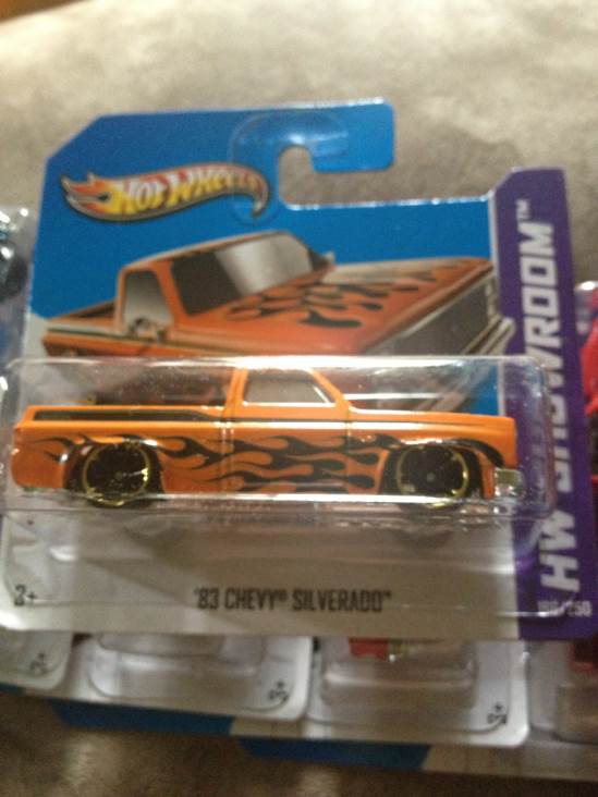 83 Chevy Silverado - HW Road Trippin’ toy car collectible - Main Image 1