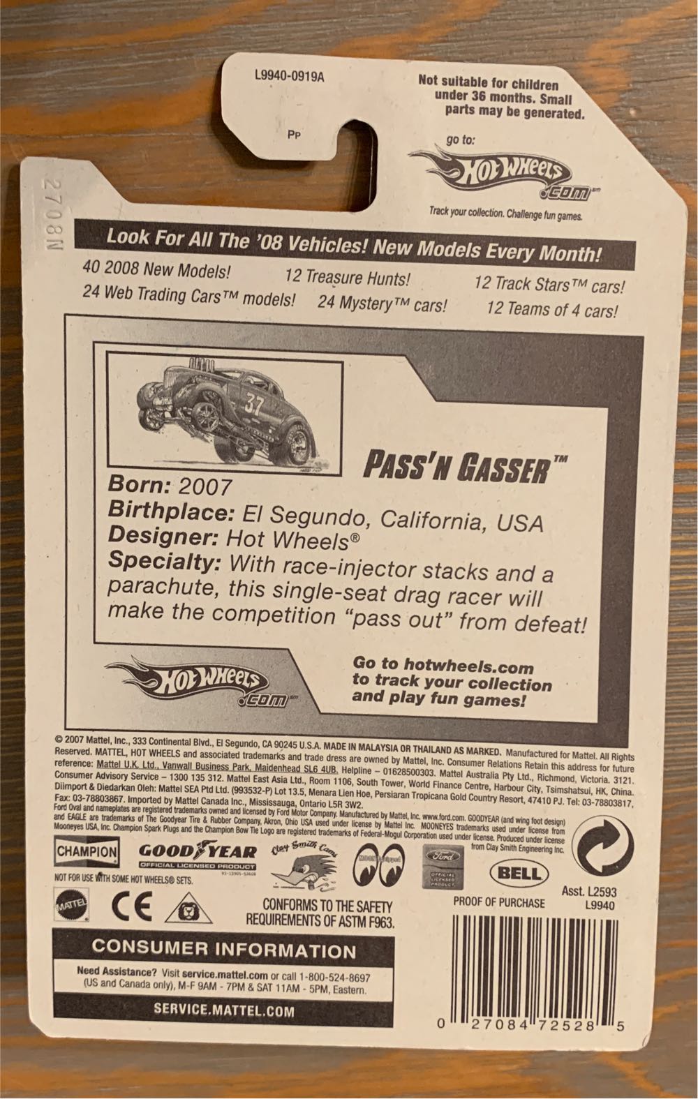 Pass’n Gasser - 2008 New Models toy car collectible - Main Image 2