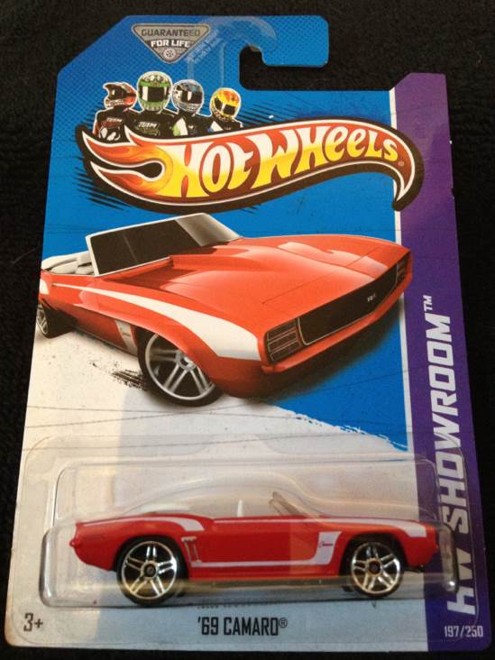 ’69 Camaro - HW Showroom toy car collectible - Main Image 1