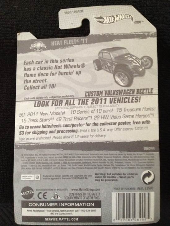 Heat Fleet ’11 - Heat Fleet toy car collectible - Main Image 2