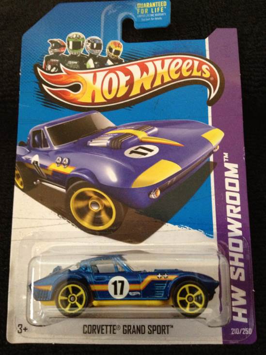 Corvette Grand Sport - HW Showroom toy car collectible - Main Image 1