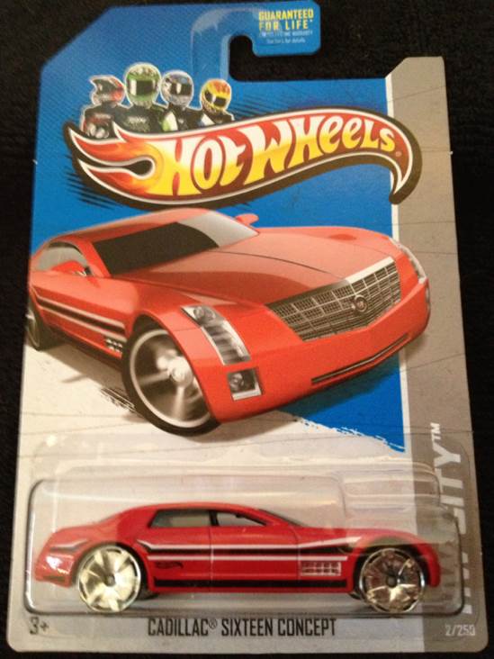 Cadillac Sixteen Concept - HW City toy car collectible - Main Image 1