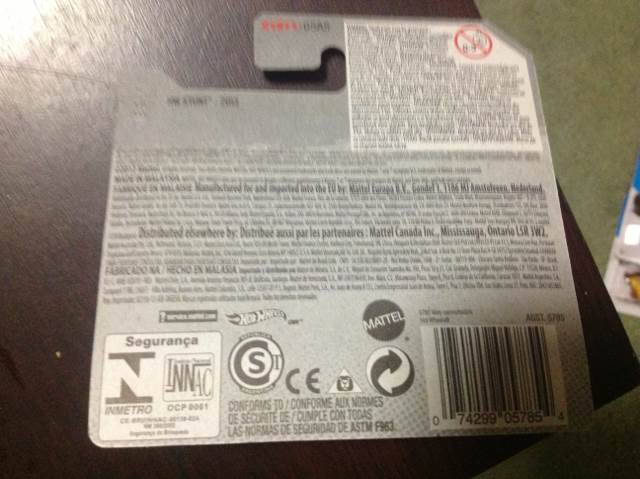 Twinduction - 2013 - HW Stunt - HW Drift Race toy car collectible - Main Image 2