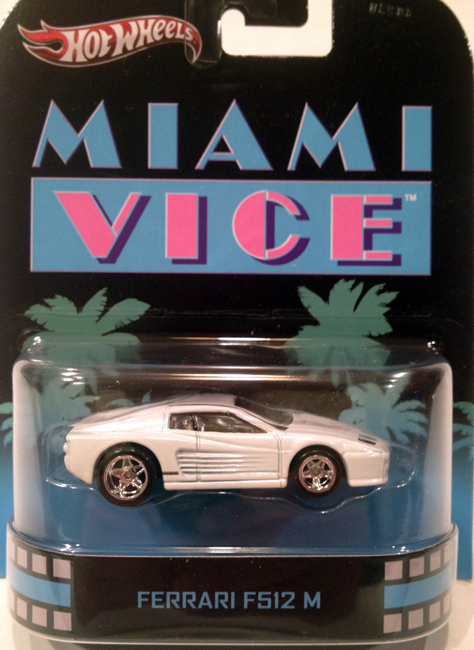 Ferrari F512 M Miami Vice  - Hw Retro Entertainment toy car collectible - Main Image 2