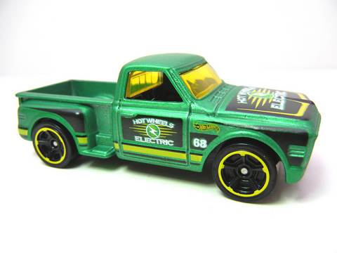 Custom ’69 Chevy Pick Up - HW City Works ’12 toy car collectible - Main Image 2
