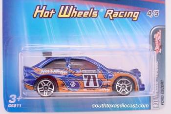 Ford Escort Rally - Hot Wheels Racing toy car collectible - Main Image 1