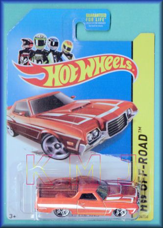 72 Ford Ranchero - HW Off-Road - 2014 HW Hot Trucks toy car collectible - Main Image 2