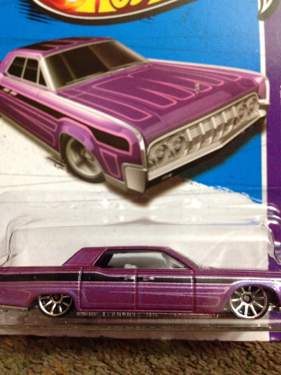 64 Lincoln Continental  - 2013 HW Showroom - Garage toy car collectible - Main Image 2