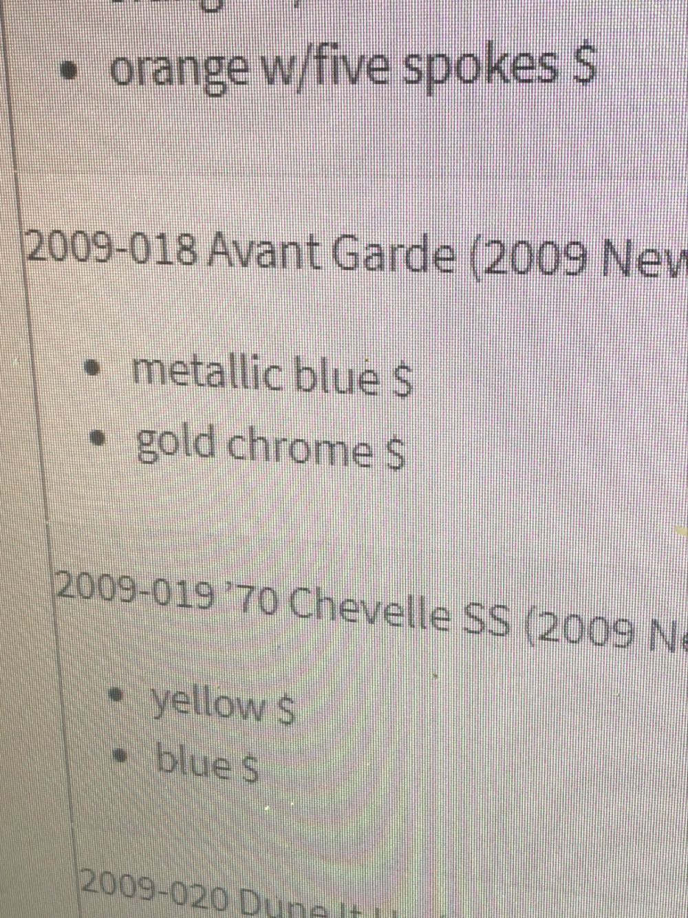 Avant Garde - 2009 New Models toy car collectible - Main Image 3