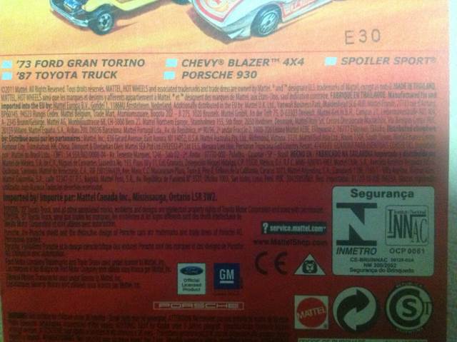 Chevy Blazer  - 2012 The Hot Ones toy car collectible - Main Image 2