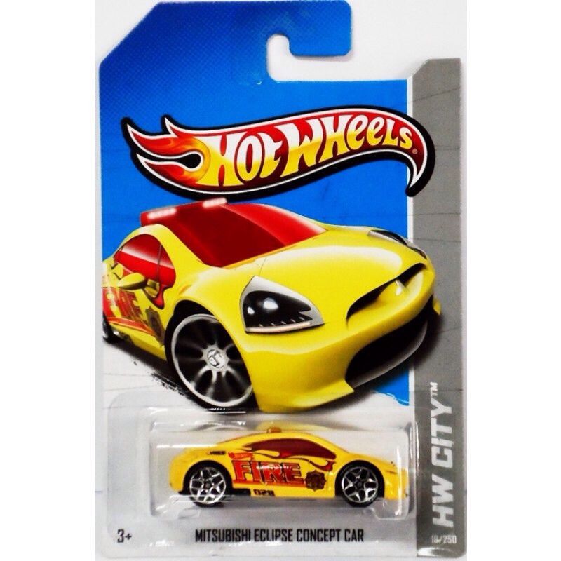 Mitsubishi Eclipse Concept Car - HW City/ Rescue toy car collectible - Main Image 2
