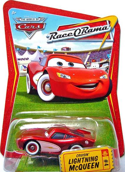 Cruisin’ McQueen - CARS - (2) Supercharged Card (Single) toy car collectible - Main Image 1