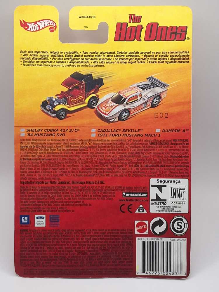 Ford Mustang Mach 1 1971 - The Hot Ones toy car collectible - Main Image 2