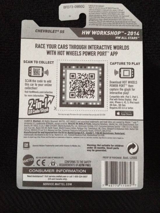 Chevrolet SS - HW All Stars toy car collectible - Main Image 2