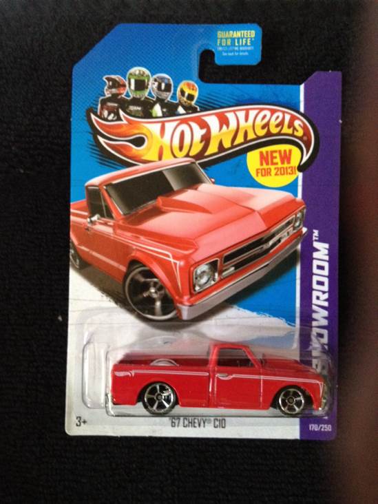 ’67 Chevy C10 - ’13 HW Showroom toy car collectible - Main Image 1
