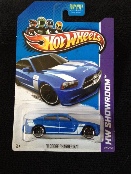 ’11 Dodge Charger R/T - THEN AND NOW toy car collectible - Main Image 1