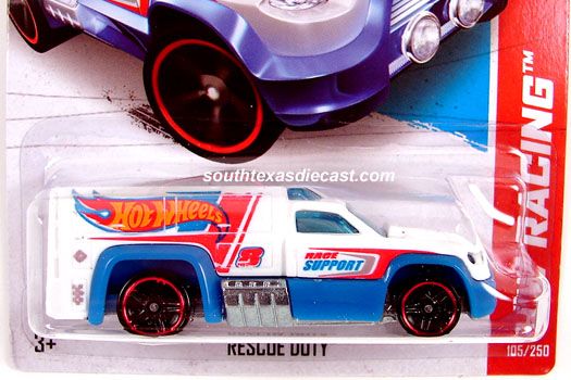Rescue Duty - Hotwheels Racing toy car collectible - Main Image 2