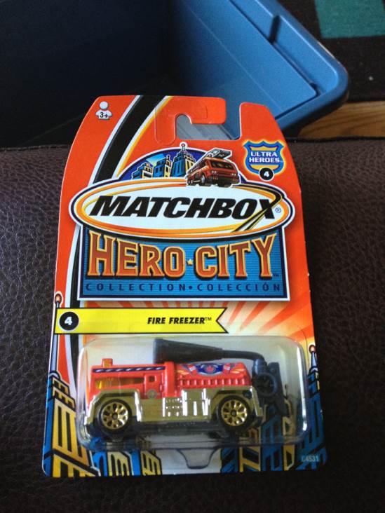 Fire Freezer  toy car collectible - Main Image 2