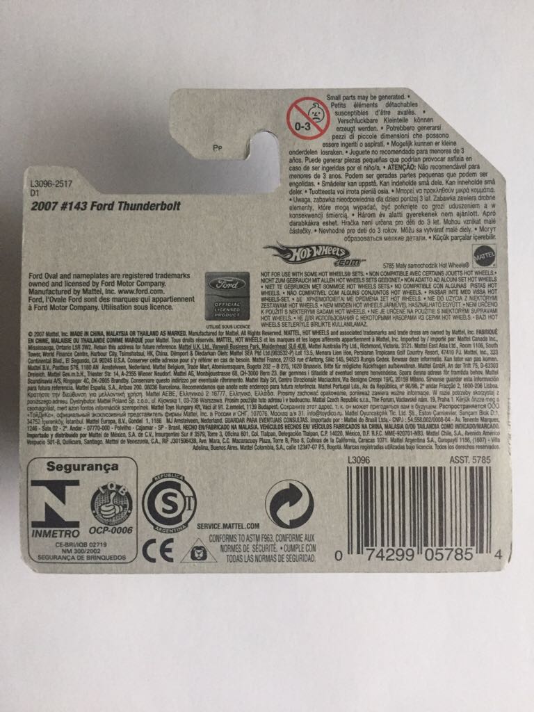 Ford Thunderbolt - 2007 All-Stars toy car collectible - Main Image 2