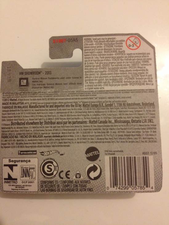 So Fine - 2013 HW Showroom - American Turbo toy car collectible - Main Image 2