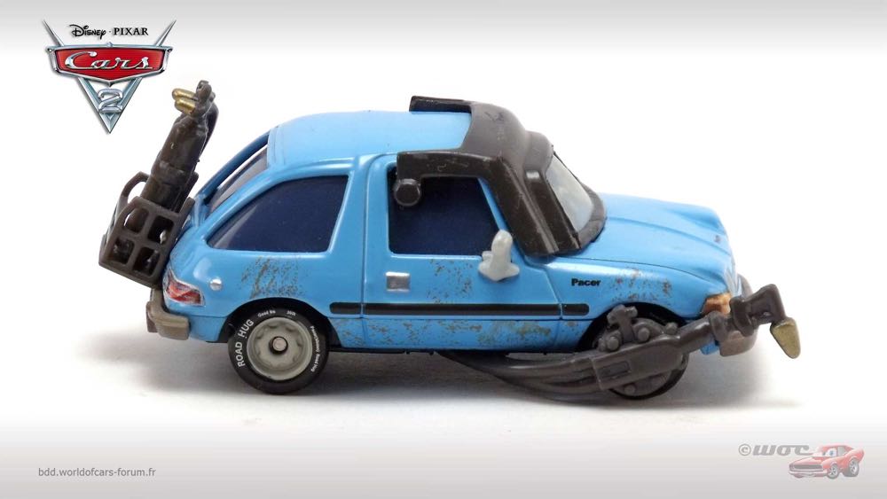 Petey Pacer - (2013 - WGP) LEMONS (7) toy car collectible - Main Image 3