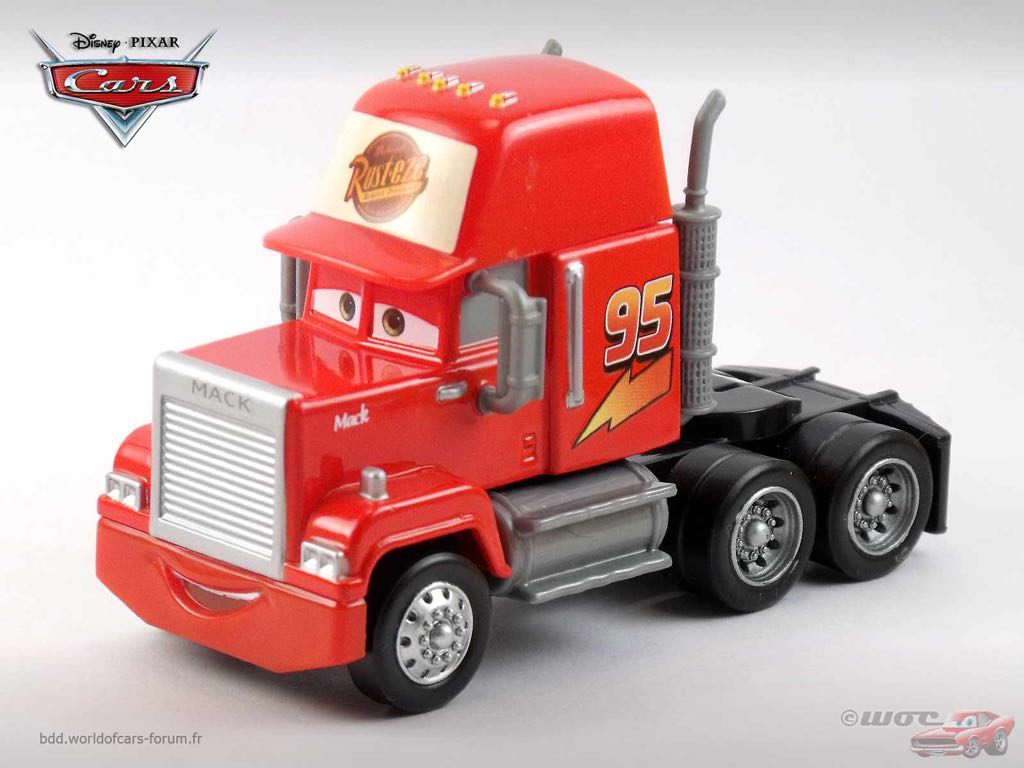 Mack - Semi - (2016 - Cars 2016) RUST-EZE RACING (12) toy car collectible - Main Image 2